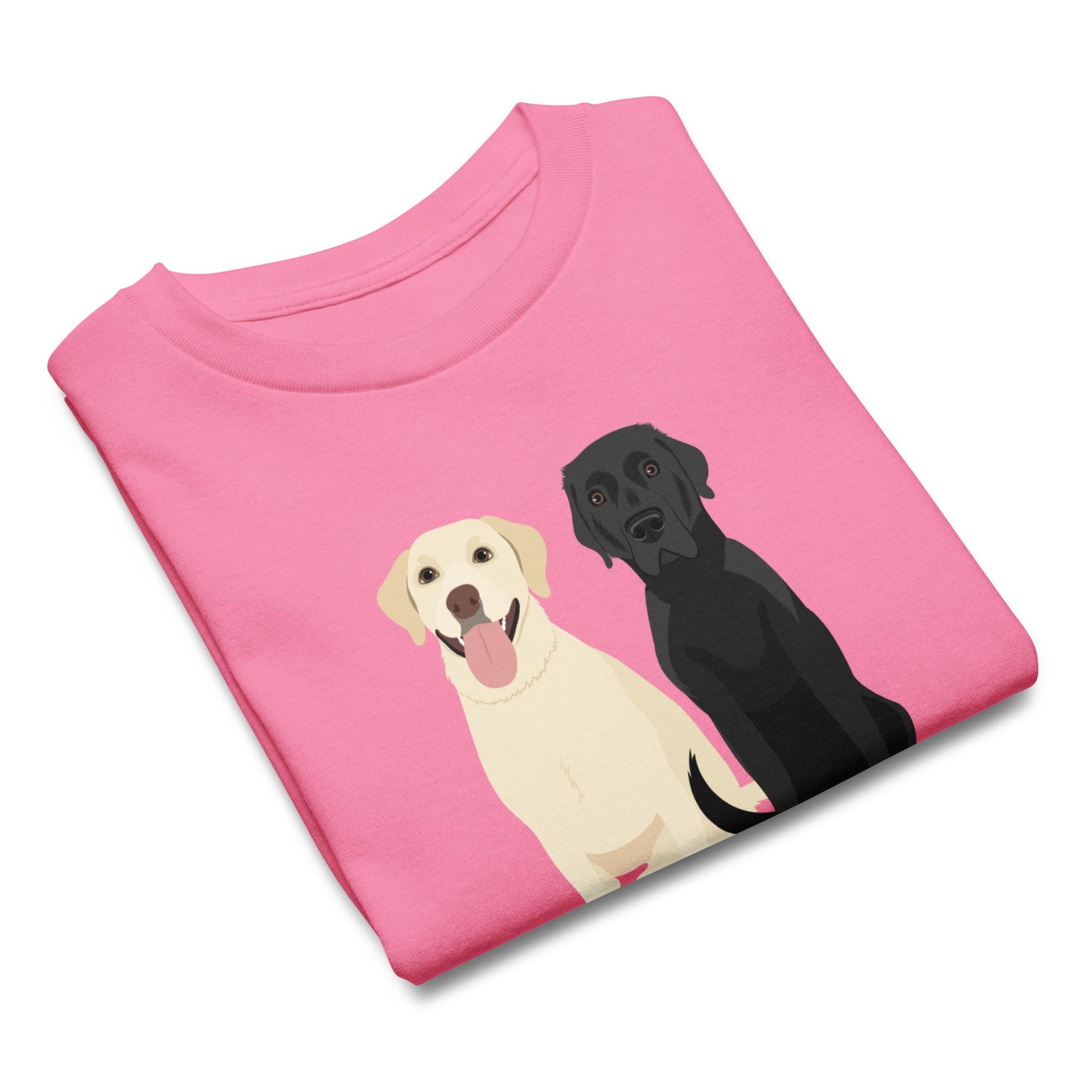 Youth Labrador shirt, personalized labrador lover shirt, niece birthday gift, grandson gift, first grade school shirt, young adult tee