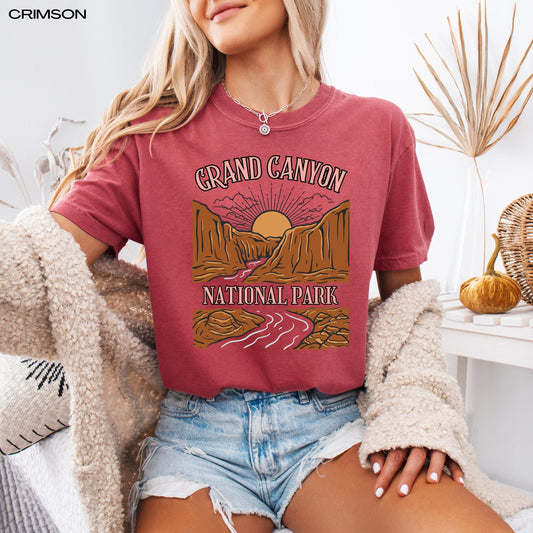 Retro Grand Canyon National park shirt