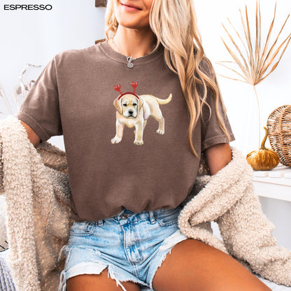 Labrador Puppy Valentine Sweatshirt, labrador dog gift, girlfriend vday gift, labrador mama shirt, puppy mom sweater, puppy shower gift