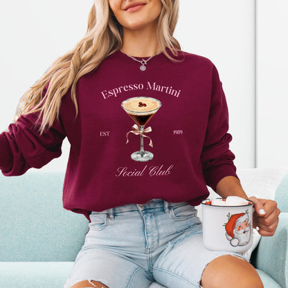 Espresso Martini Social Club Shirt, Valentine mom gift, bachelorette shirt, wife anniversary gift, best friend birthday gift, espresso tee
