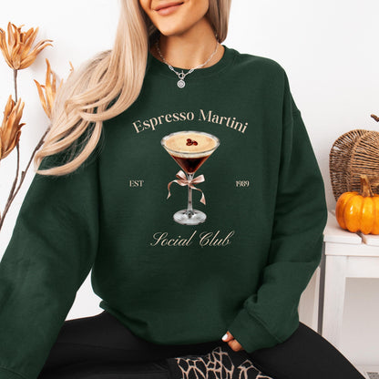 Espresso Martini Social Club Shirt, Valentine mom gift, bachelorette shirt, wife anniversary gift, best friend birthday gift, espresso tee