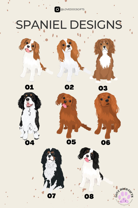 Personalized King Charles Cavalier Dog Shirt, mama king spaniel dog gift, easter gift for her, spaniel husband gift, grandma birthday gift