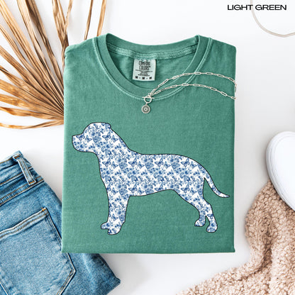 Toile De Jouy Pitbull Shirt, pitbull gift, pitty mama sweatshirt, puppy mom sweater, gift for dog owner, pitbull breeder, pitbull grandma