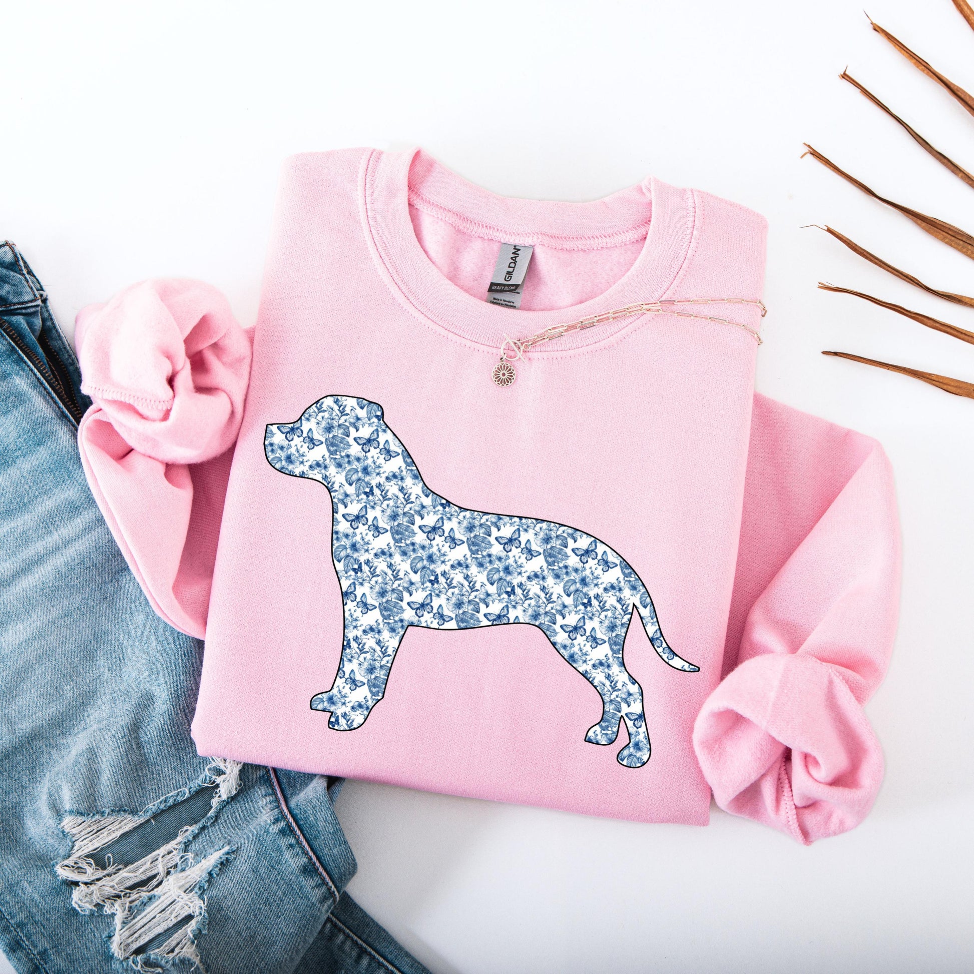 Toile De Jouy Pitbull Shirt, pitbull gift, pitty mama sweatshirt, puppy mom sweater, gift for dog owner, pitbull breeder, pitbull grandma
