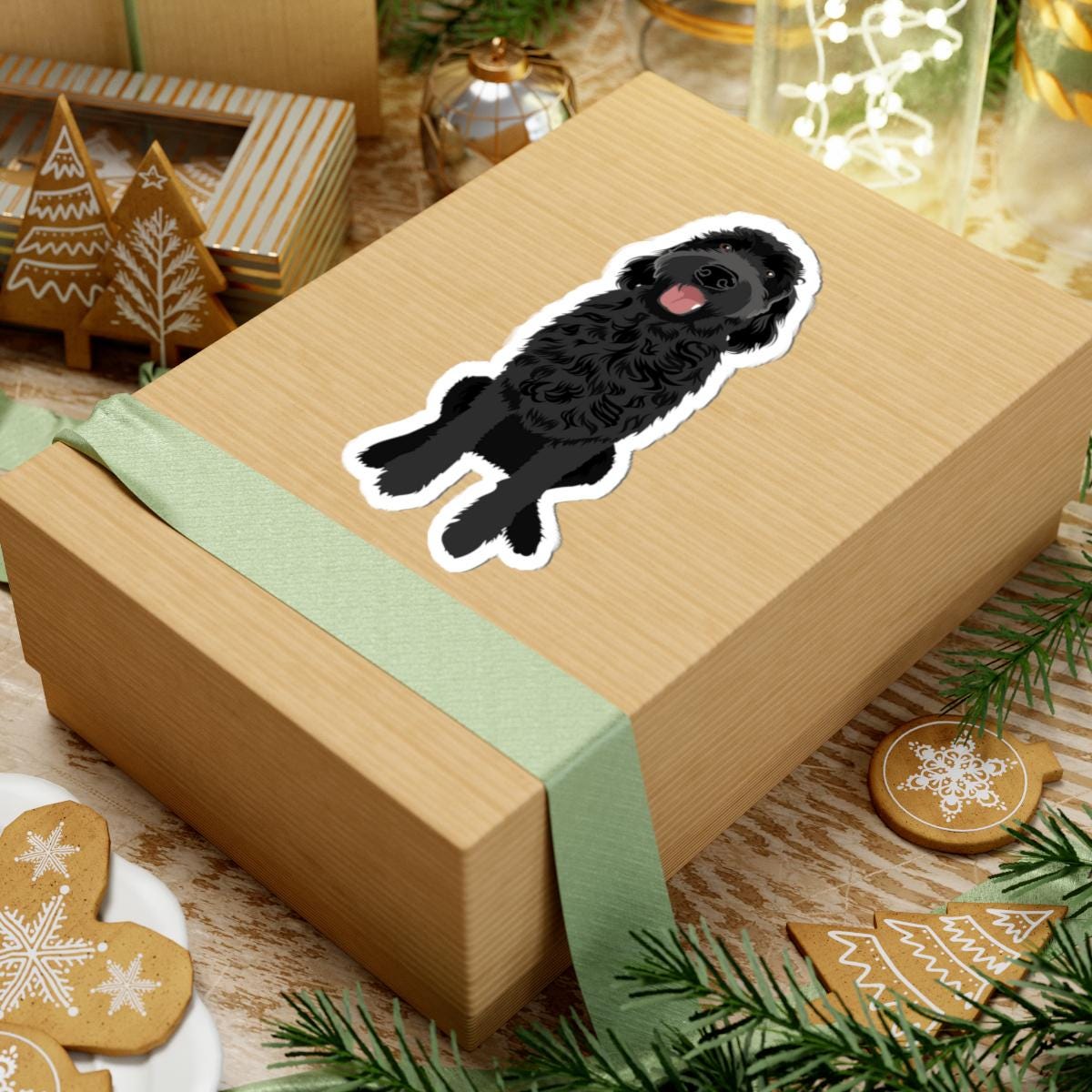 Goldendoodle Sticker Kiss-Cut | Perfect for Pet Lovers, Laptop Decor, Gift for Dog Owners, Scrapbooking, Animal Enthusiasts