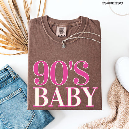 Vintage 90s Baby T-Shirt, Sweatshirt and Hoodie for 90s kid gift, aunt birthday gift, cutecore, born in the 1900s hoodie, wife trendy gift