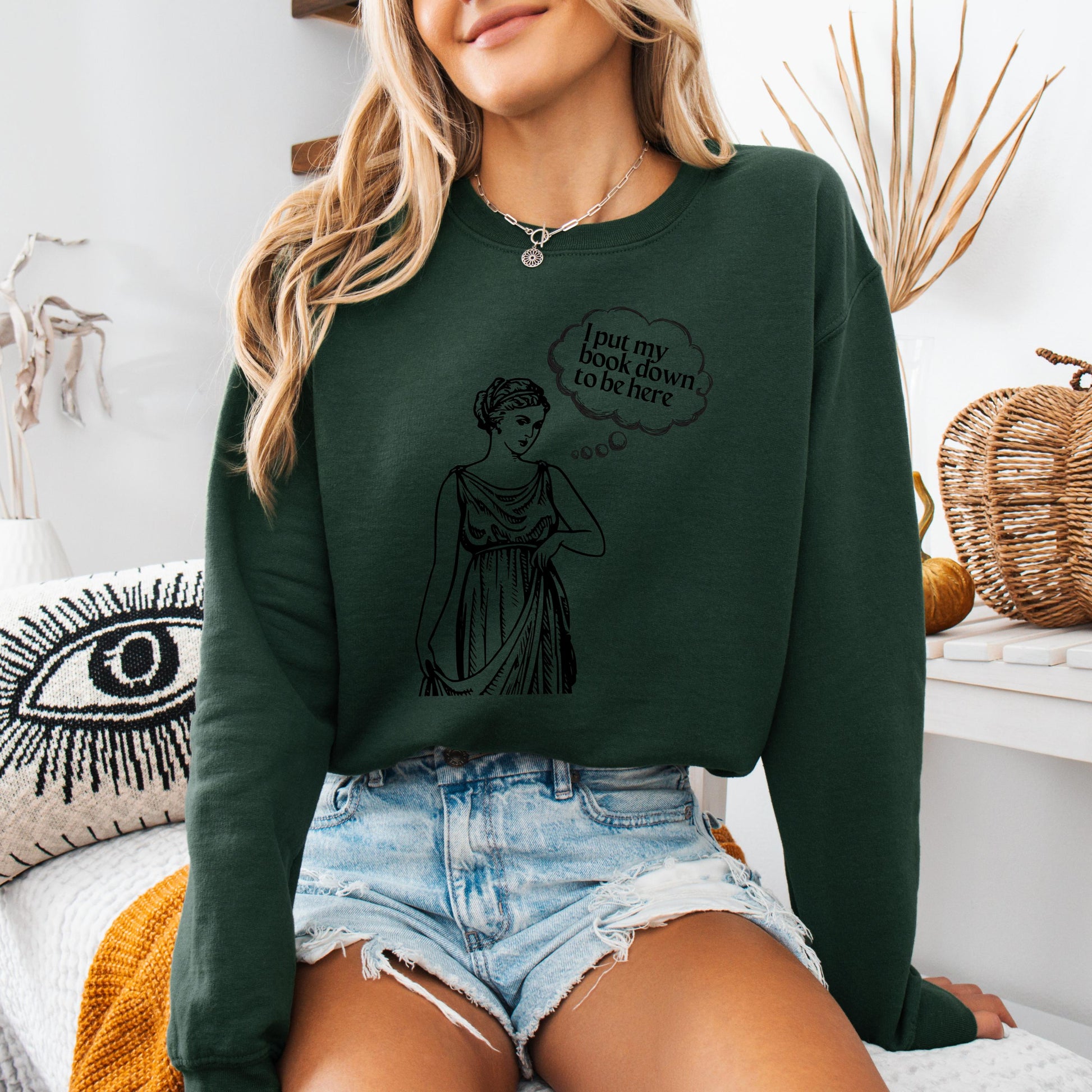 Vintage I Put My Book Down To Be Here Shirt
