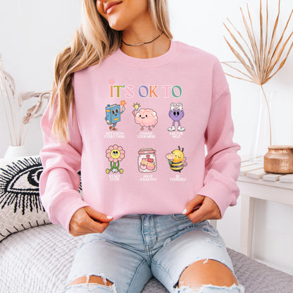 It's Okay To Kids First Grade Teacher Shirt