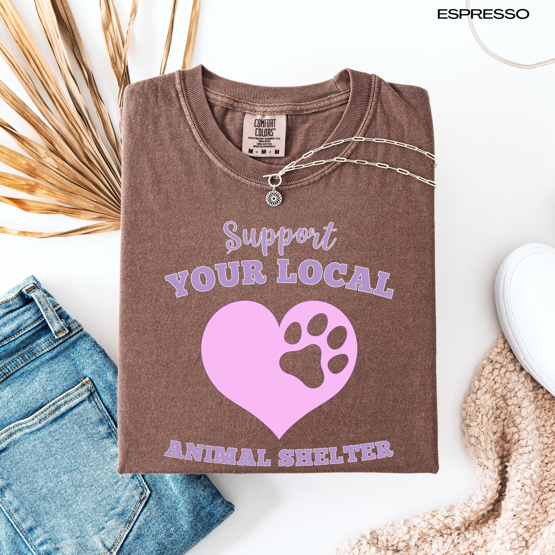 Support Your Local Animal Shelter Dog Lover Shirt