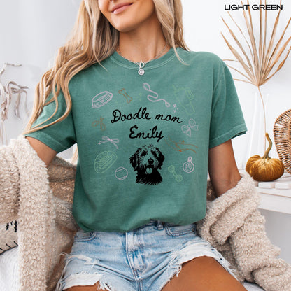 Personalized Golden Doodle Mom Shirt