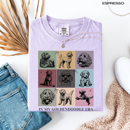 In My Golden Doodle Era Shirt flat lay view
