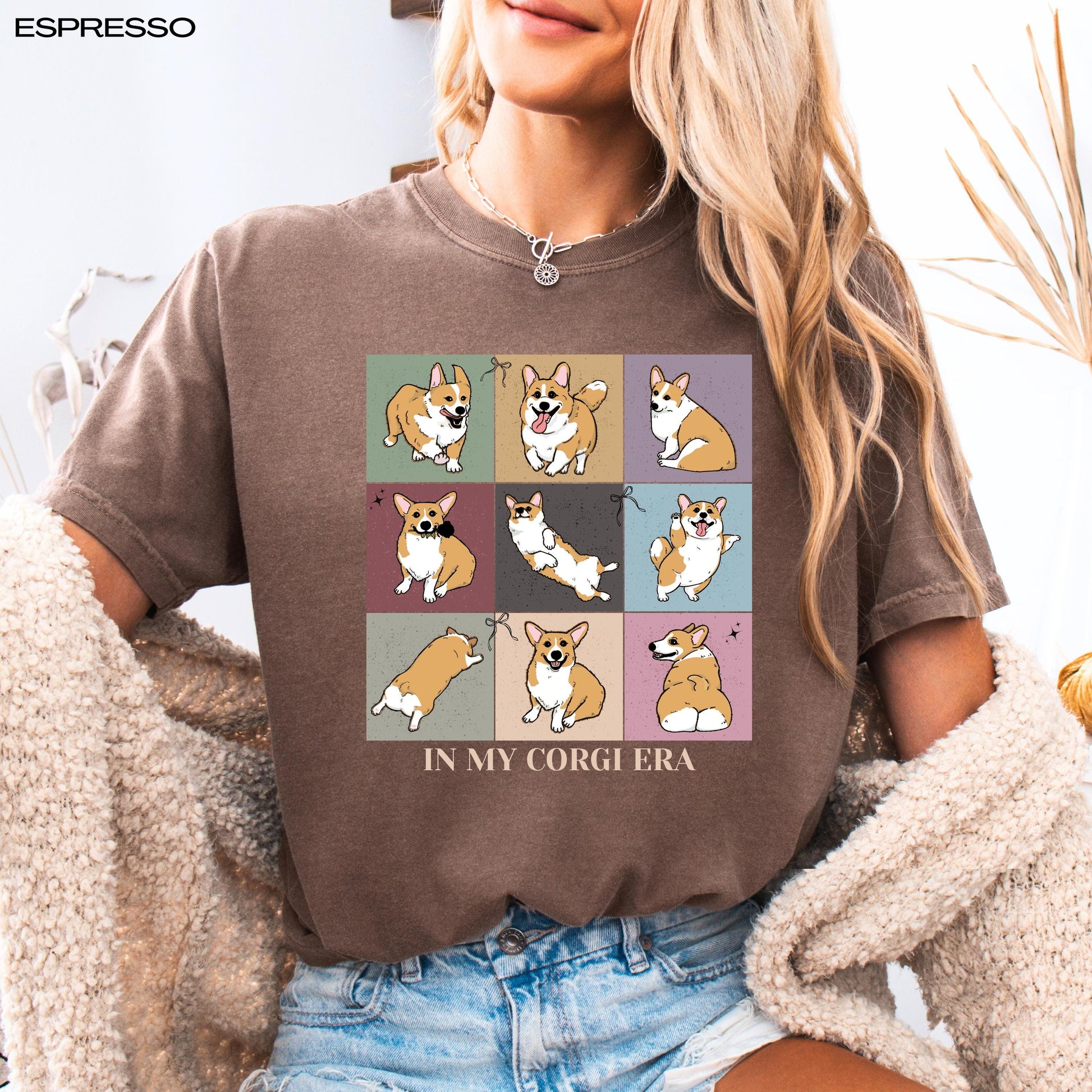 In My Corgi Era Dog Mom Gift | Corgi T-Shirt and Sweatshirt