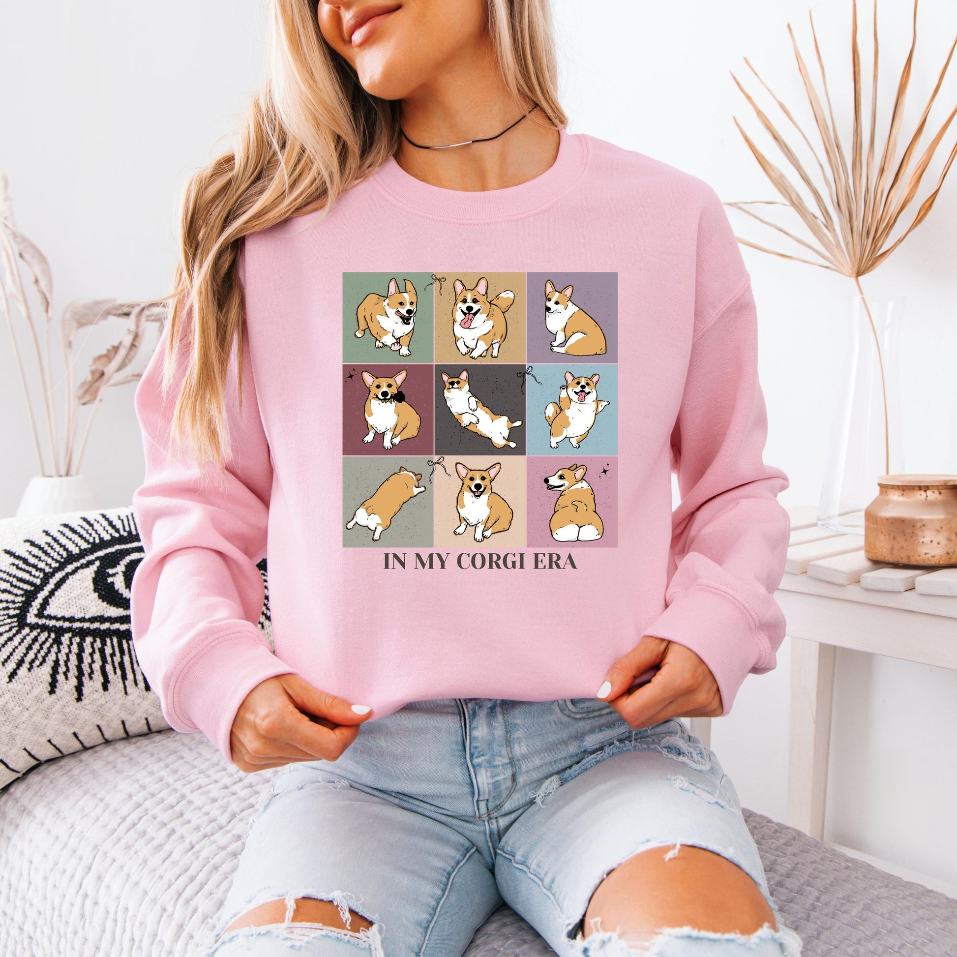 In My Corgi Era Dog Mom Gift | Corgi T-Shirt and Sweatshirt