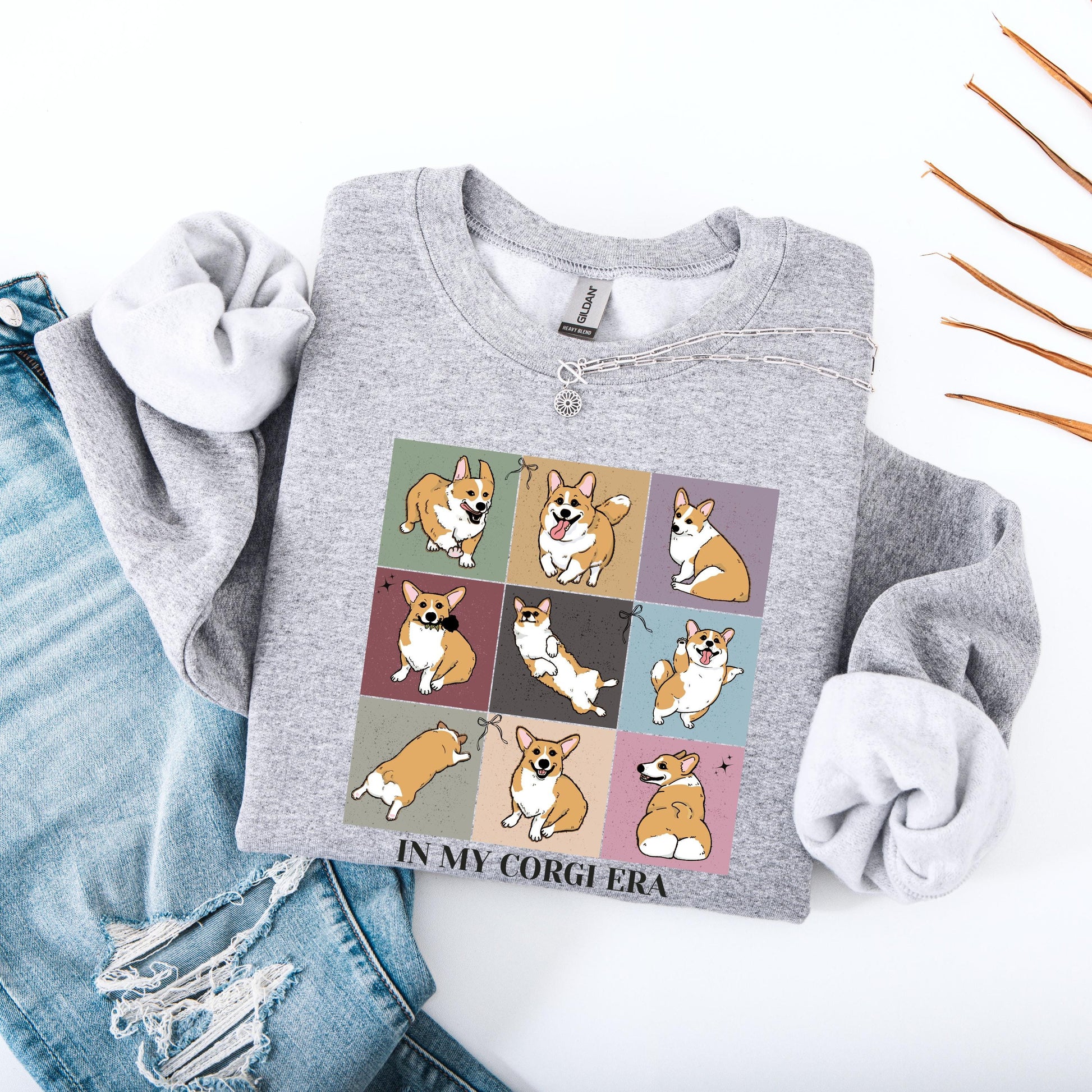 In My Corgi Era Dog Mom Gift | Corgi T-Shirt and Sweatshirt