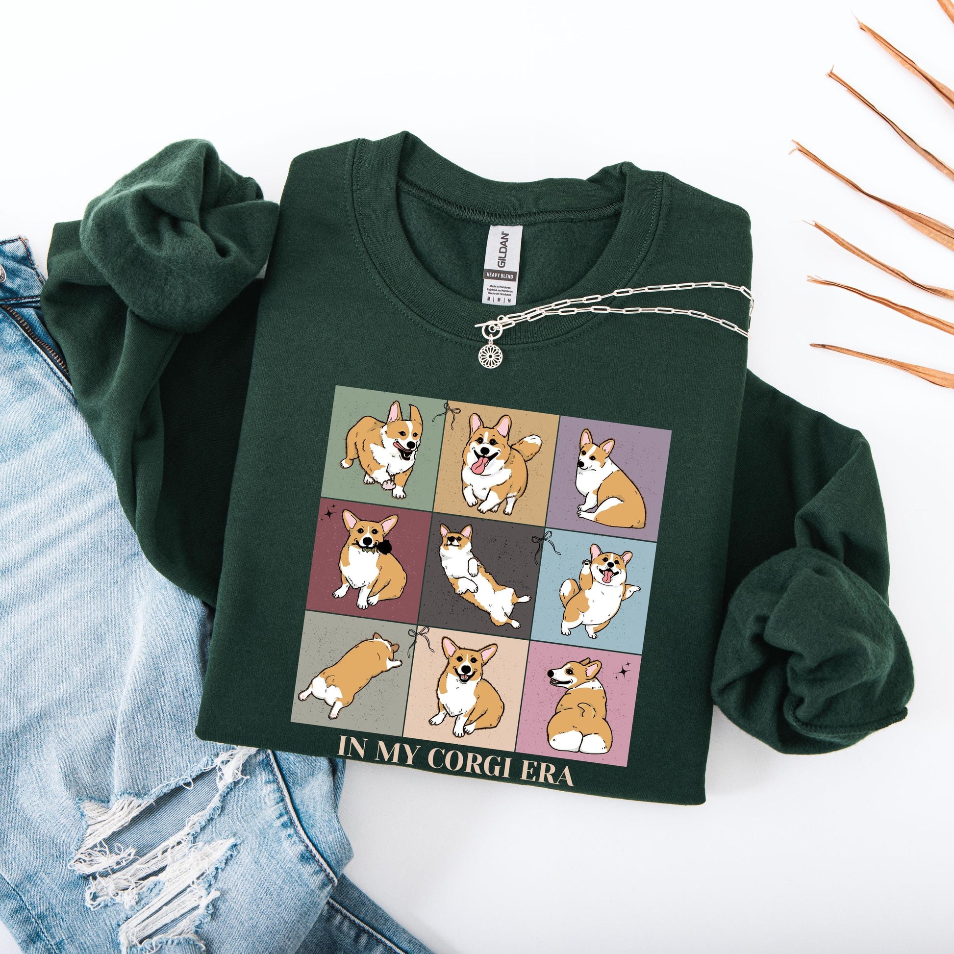 In My Corgi Era Dog Mom Gift | Corgi T-Shirt and Sweatshirt