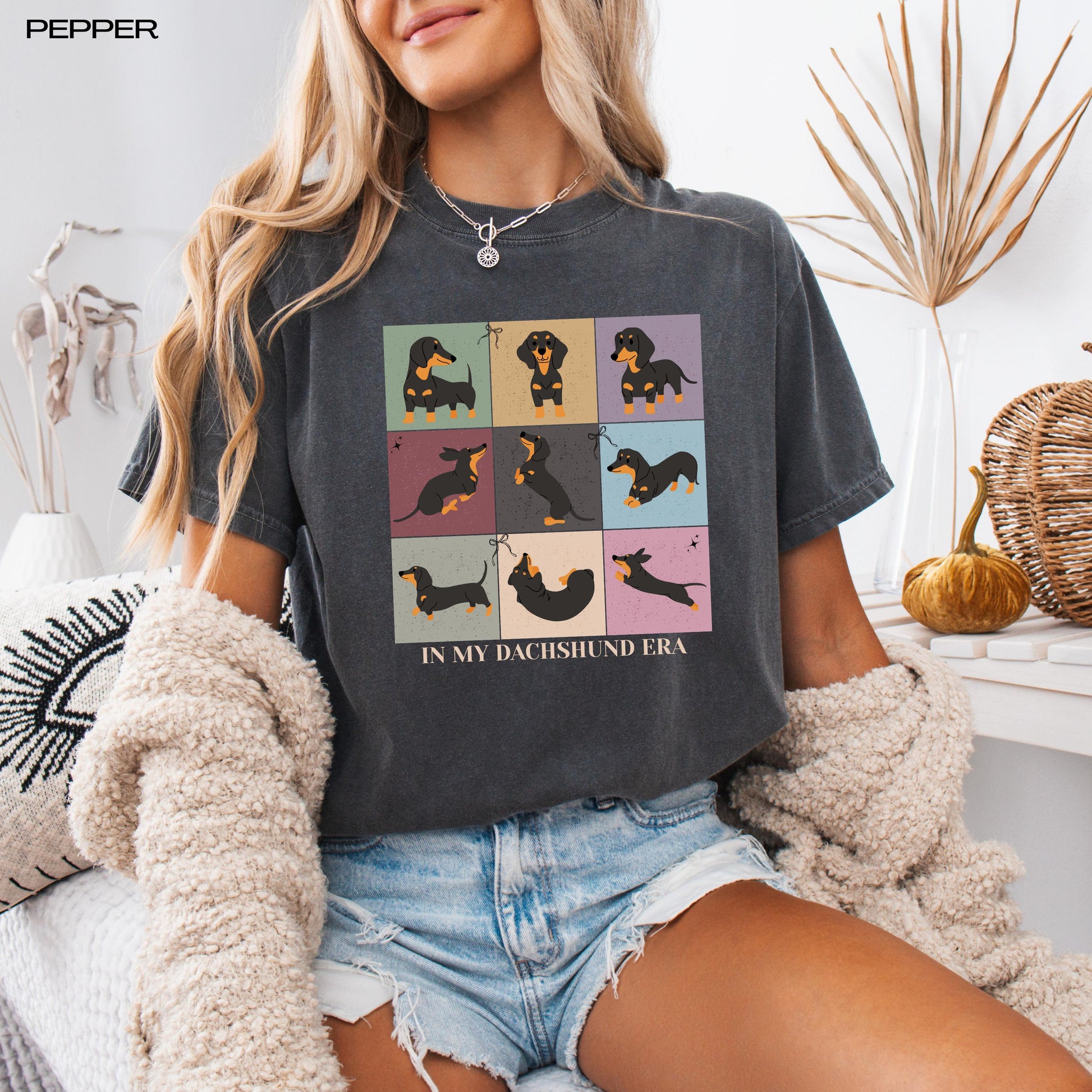 Retro In My Dachshund Era Gift | Dog Mom Shirt, Sweatshirt