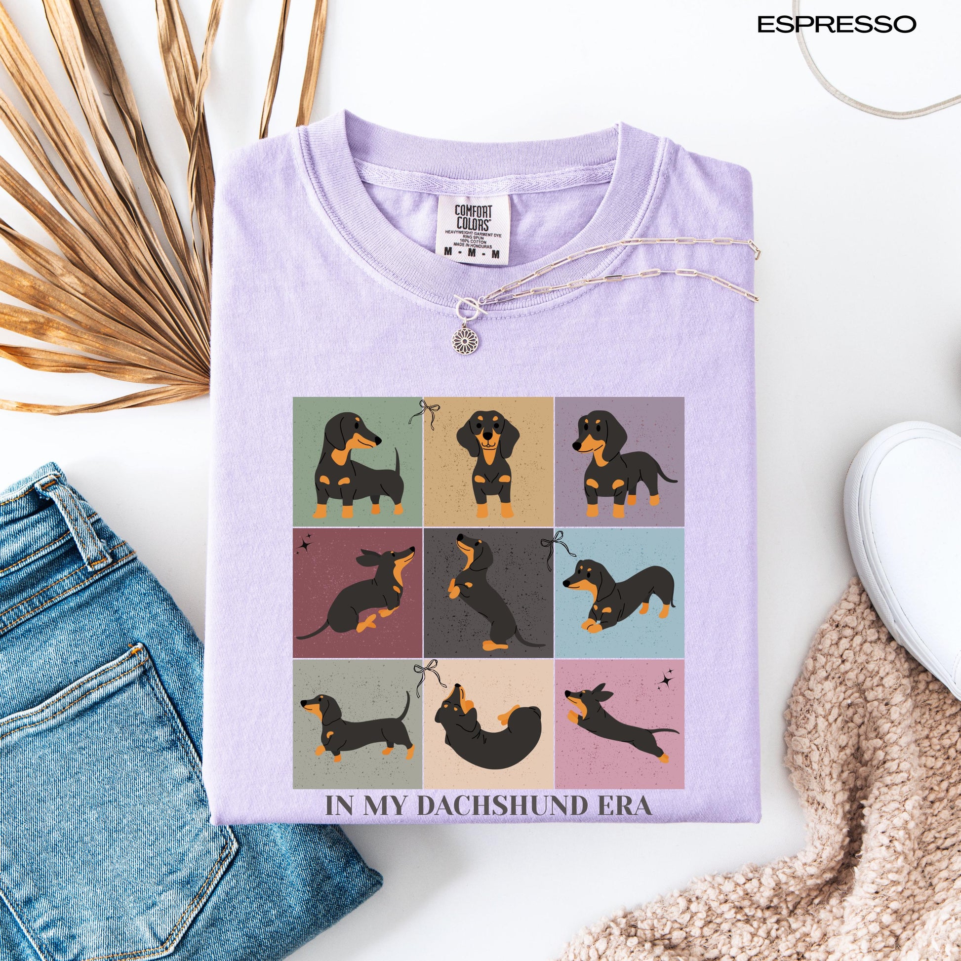 Retro In My Dachshund Era Gift | Dog Mom Shirt, Sweatshirt