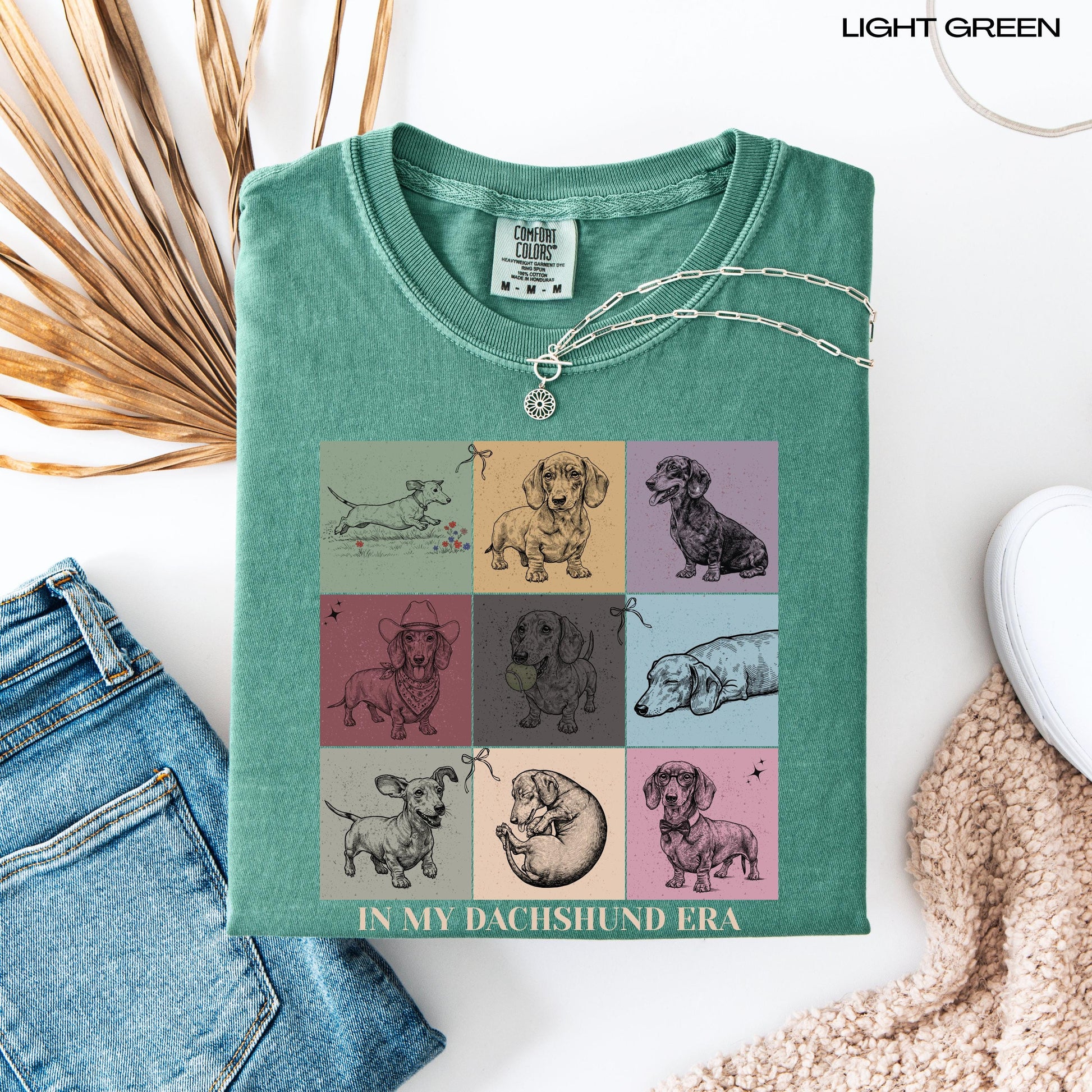 Retro In My Dachshund Era Gift | Doxie Dog Mom Shirt, Sweatshirt