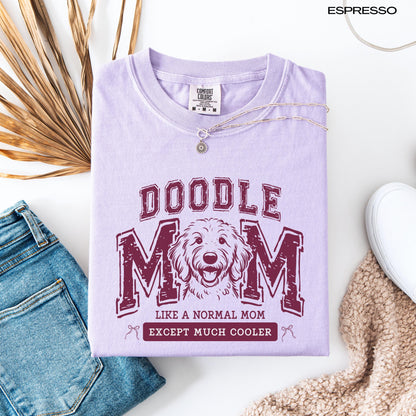 Cool Doodle Mom Shirt flat lay view