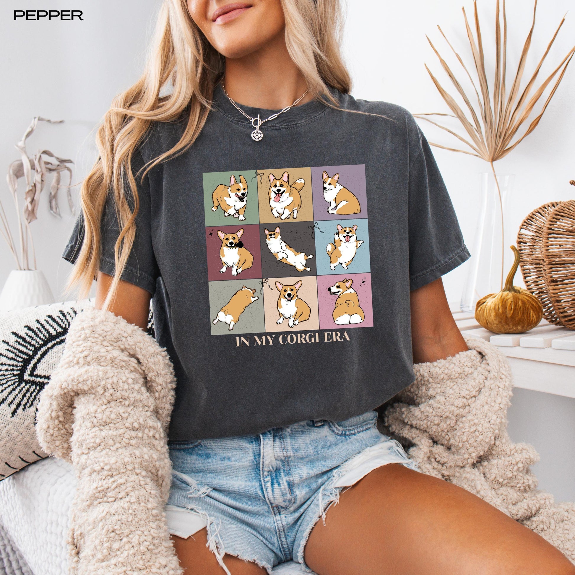 In My Corgi Era Dog Mom Gift | Corgi T-Shirt and Sweatshirt