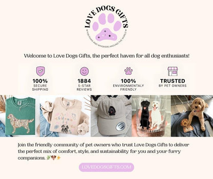 Life Is Golden Dog Mom Tote Bag