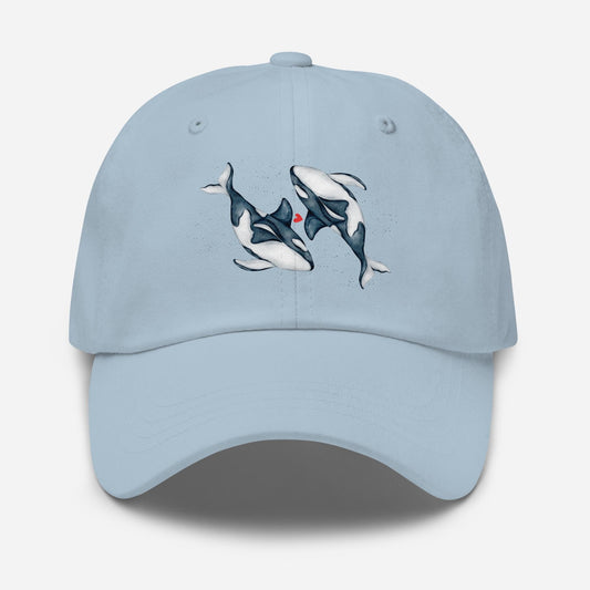 Love Orca Whale Hat | Sea Animal Cutecore Aesthetic Hat