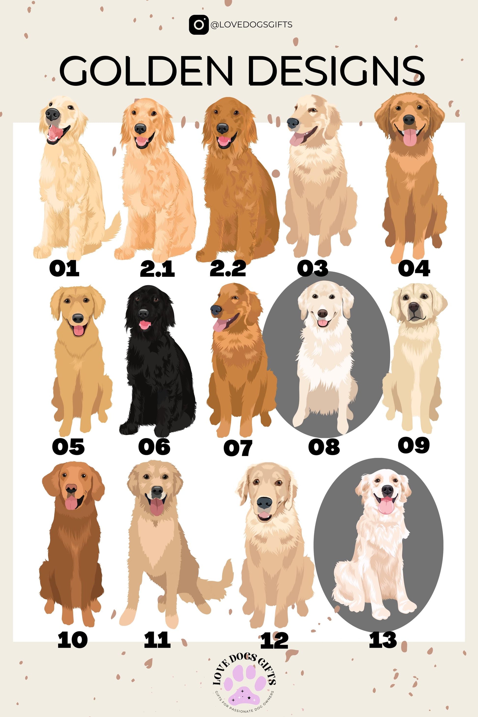 Back To School Golden Retriever Backpack | Daughter School Supplies