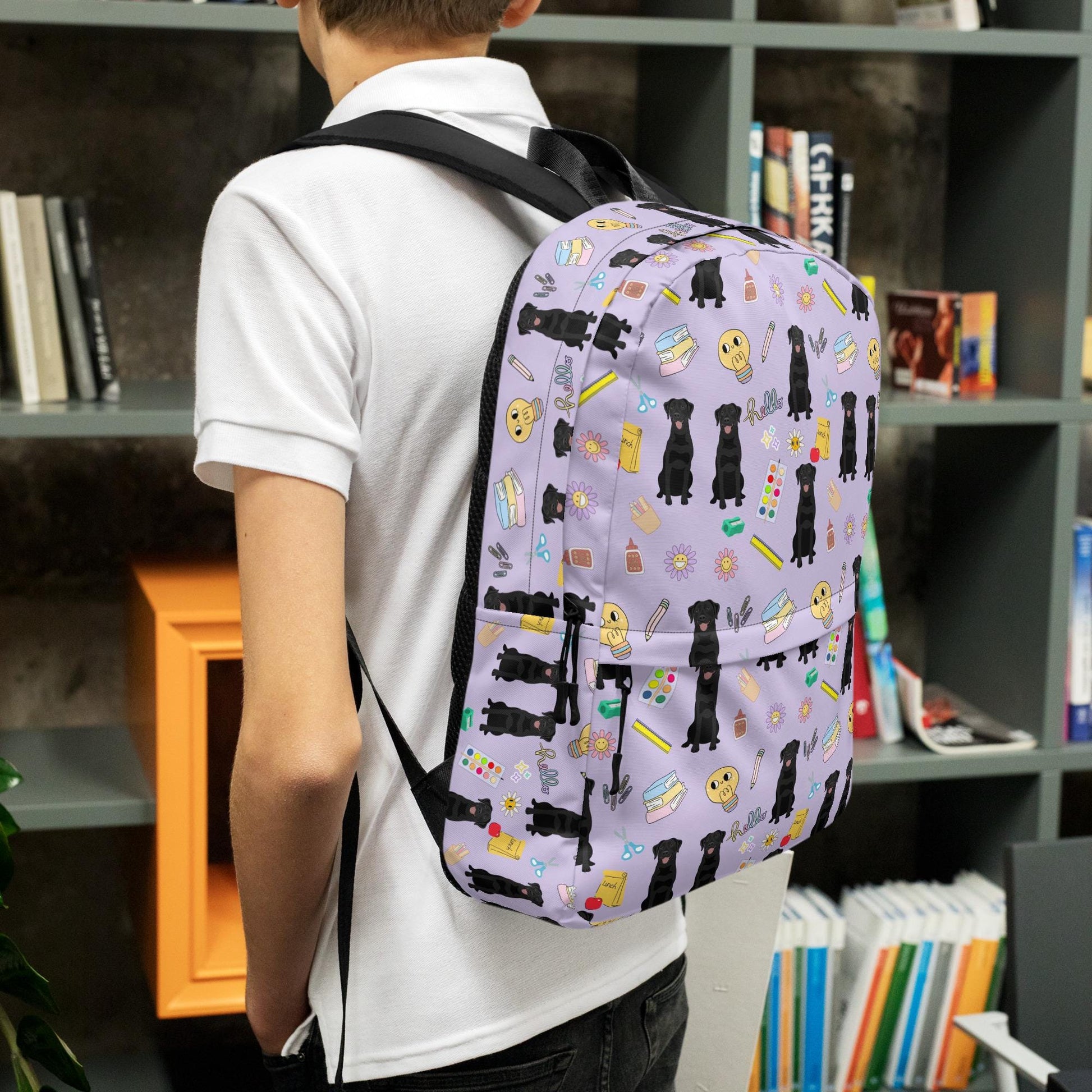 Back To School Labrador Backpack | Daughter School Supplies