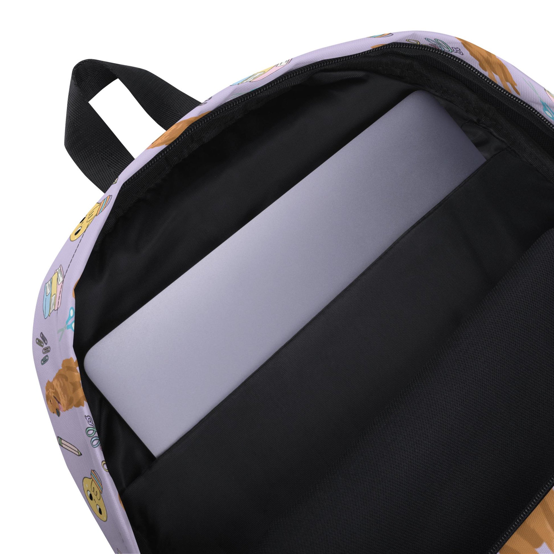 Back To School Golden Retriever Backpack | Daughter School Supplies