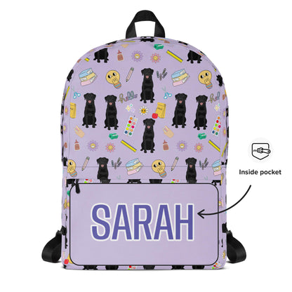 Back To School Labrador Backpack | Daughter School Supplies