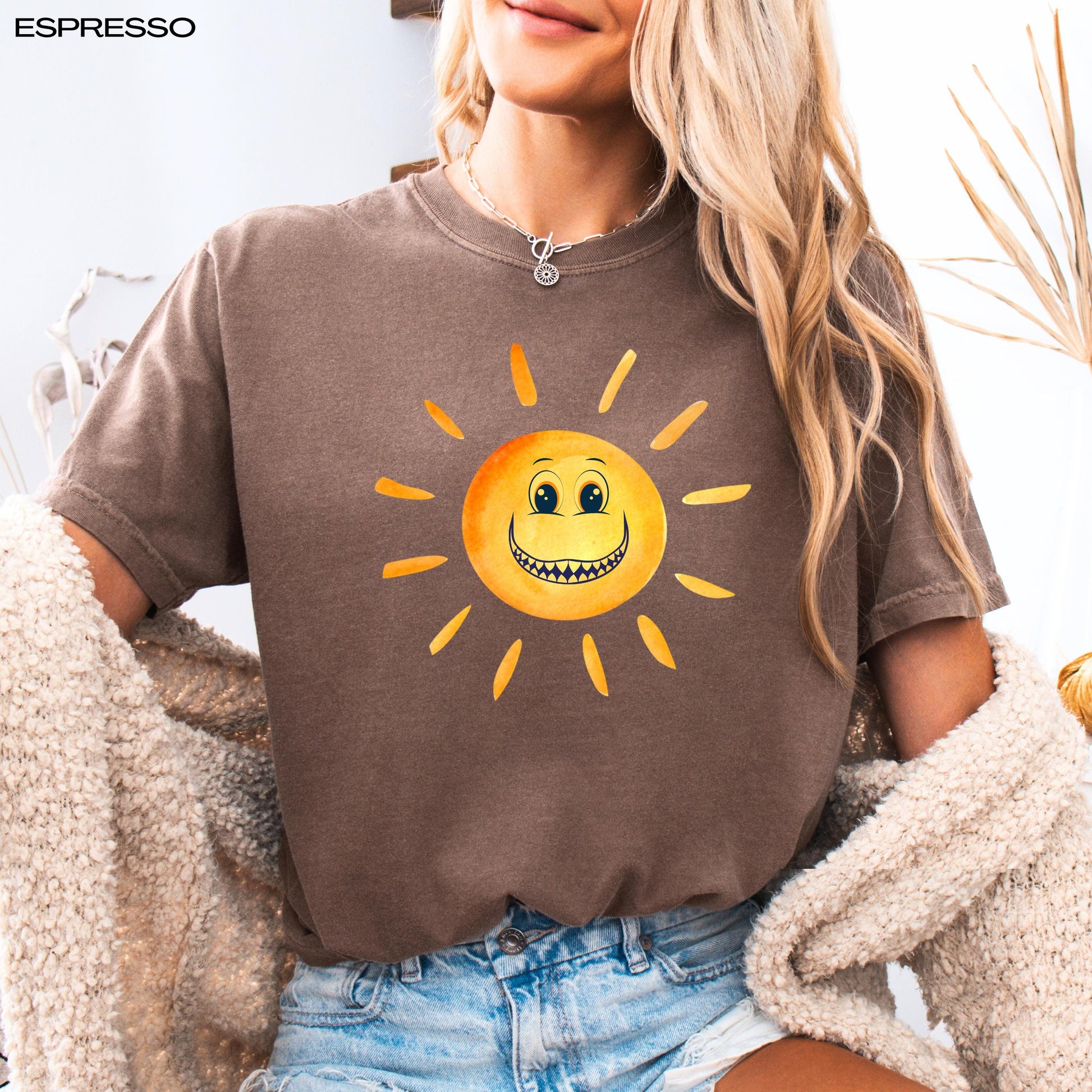 Evil Sunshine Halloween Shirt, Europe heatwave 2025 tee, y2k summer shirt, college girl gift, travel Texas gift, Nashville, Tennessee gift