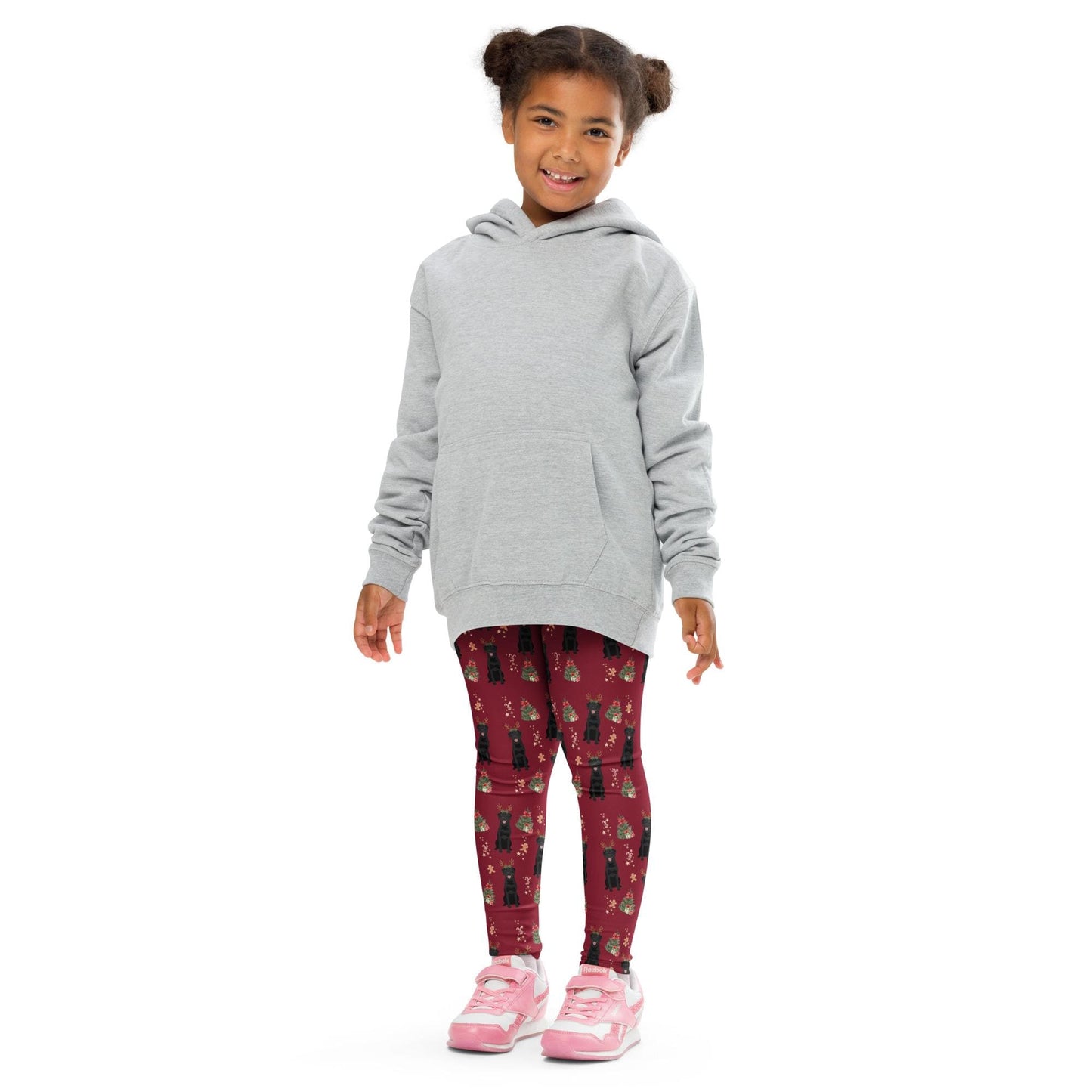 Christmas Labrador Leggings for Kids | Size 2T to 7 - Unique Gifts For Dog Lovers | Love Dogs Gifts