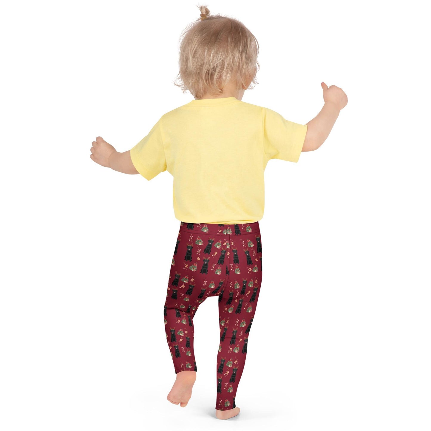 Christmas Labrador Leggings for Kids | Size 2T to 7 - Unique Gifts For Dog Lovers | Love Dogs Gifts