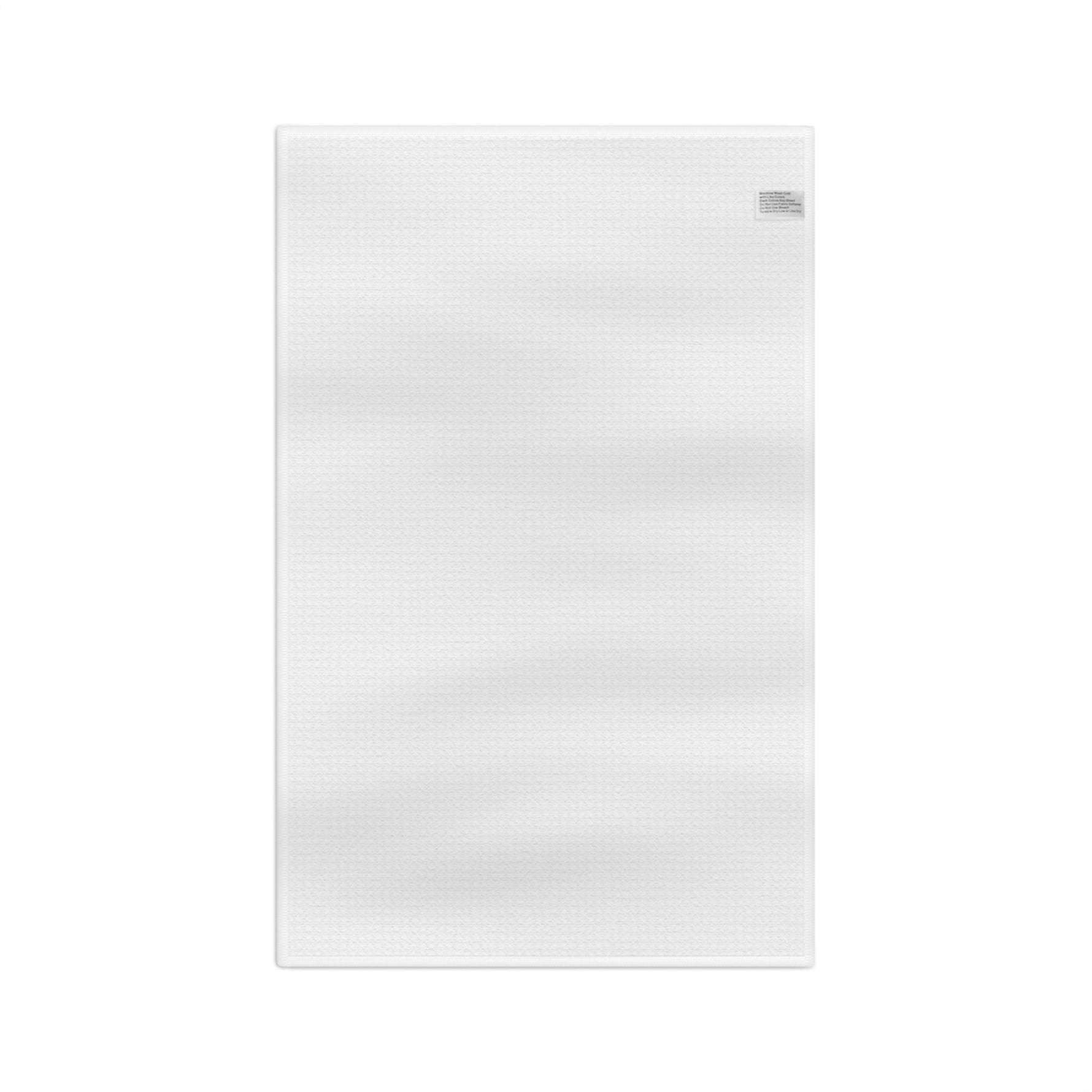 White Goldendoodle Christmas Kitchen Towel