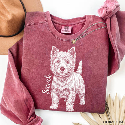 West Highland Terrier Sweatshirt: Westie Mom Gift