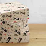 Reindeer Pitbull Christmas Wrapping Paper | Set of 3 Sheets