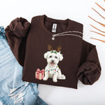 Christmas Bichon Frise Sweatshirt