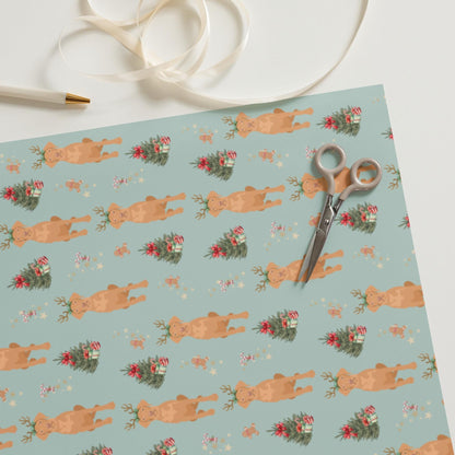 Christmas Vizsla Wrapping Paper:Set of 3 | Hungarian Viszla Gift