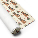Christmas German Shepherd Wrapping Paper