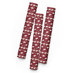 Christmas White Goldendoodle Wrapping Paper Sheets
