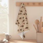 Bengal Cat Christmas Kitchen Towel