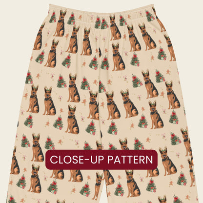 Christmas German Shepherd Pajama Pantsv