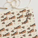 Christmas German Shepherd Wrapping Paper