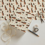Christmas German Shepherd Wrapping Paper
