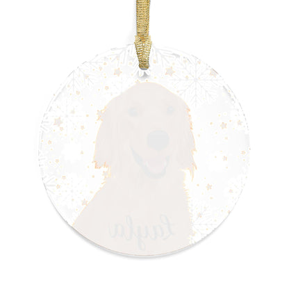 Golden Retriever Christmas Ornament