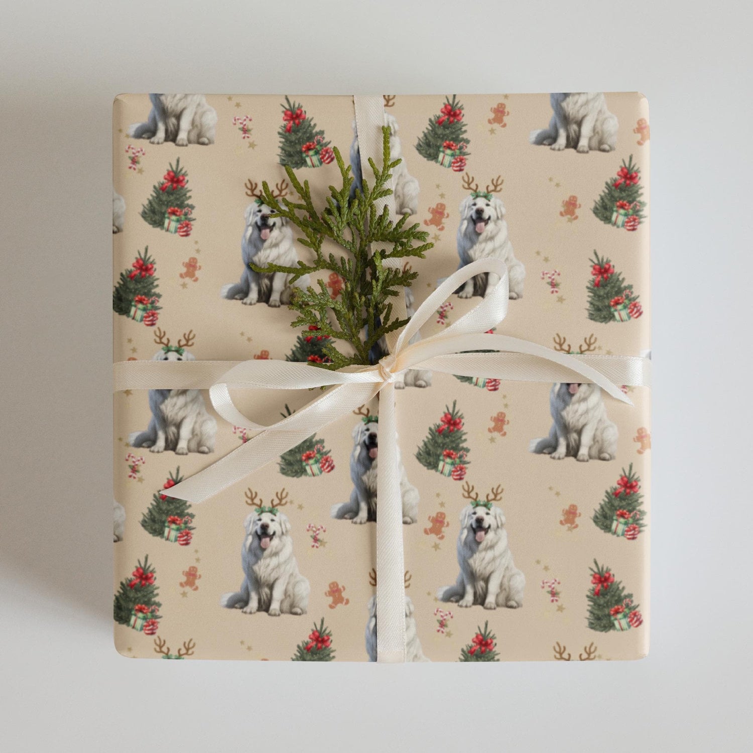 Great Pyrenees Christmas Wrapping Paper