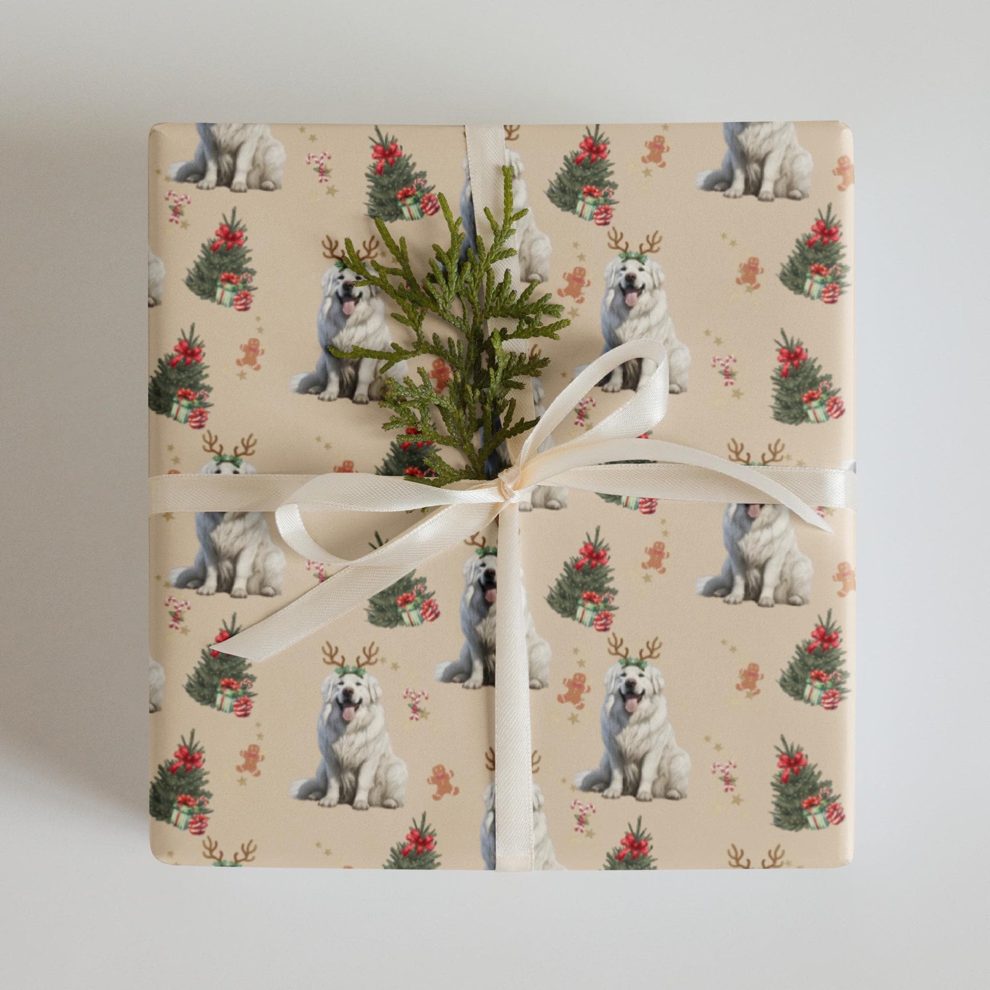 Great Pyrenees Christmas Wrapping Paper