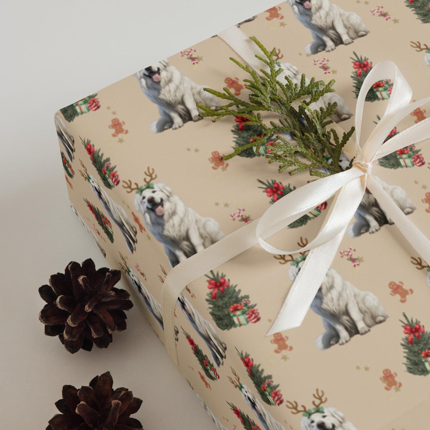 Great Pyrenees Christmas Wrapping Paper
