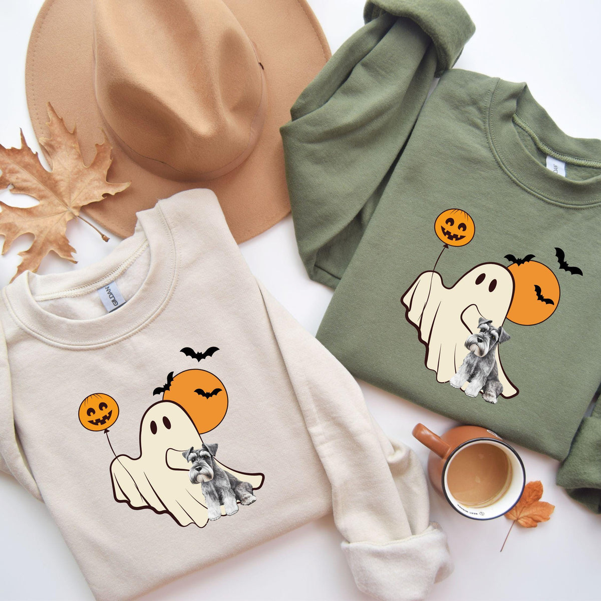 Miniature Schnauzer Halloween Sweatshirt | Mini Schnauzer Mom Shirt